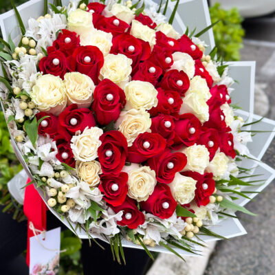 Mother's Day Kiss of fire with Pearls- Choose color and Quantity