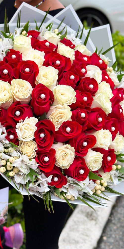 Mother's Day Kiss of fire with Pearls- Choose color and Quantity